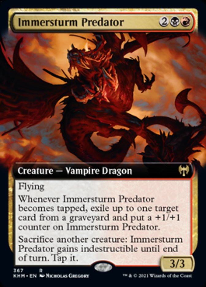 Immersturm Predator (Extended Art) [Kaldheim] | Total Play