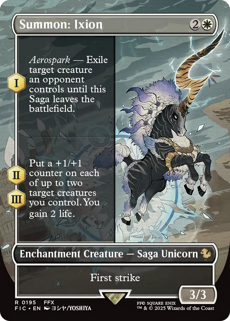 Summon: Ixion (Borderless) [FINAL FANTASY Commander] | Total Play