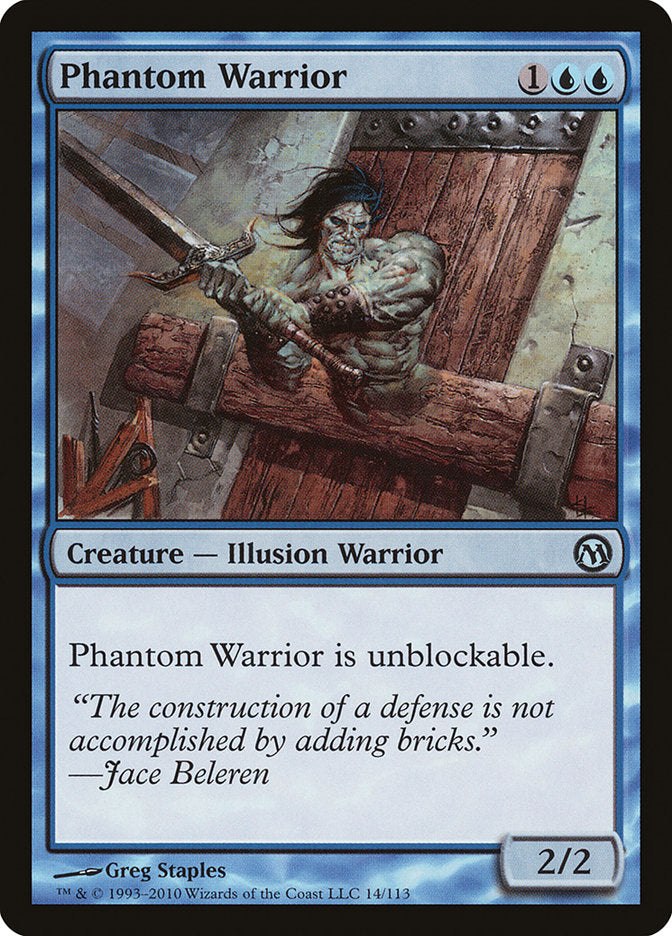 Phantom Warrior [Duels of the Planeswalkers] | Total Play