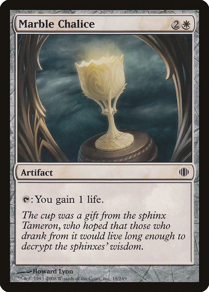 Marble Chalice [Shards of Alara] | Total Play