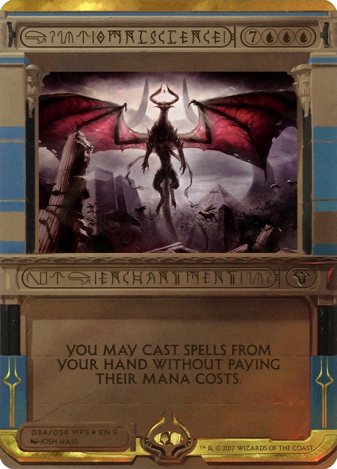 Omniscience (Invocation) [Amonkhet Invocations] | Total Play