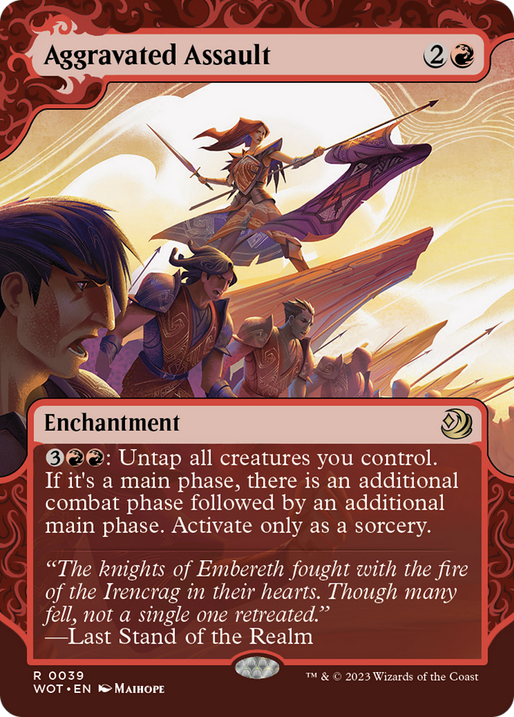 Aggravated Assault [Wilds of Eldraine: Enchanting Tales] | Total Play