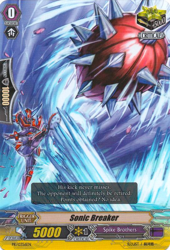 Sonic Breaker (PR/0356EN) [Promo Cards] | Total Play