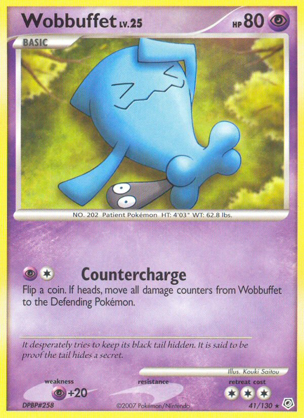 Wobbuffet (41/130) [Diamond & Pearl: Base Set] | Total Play