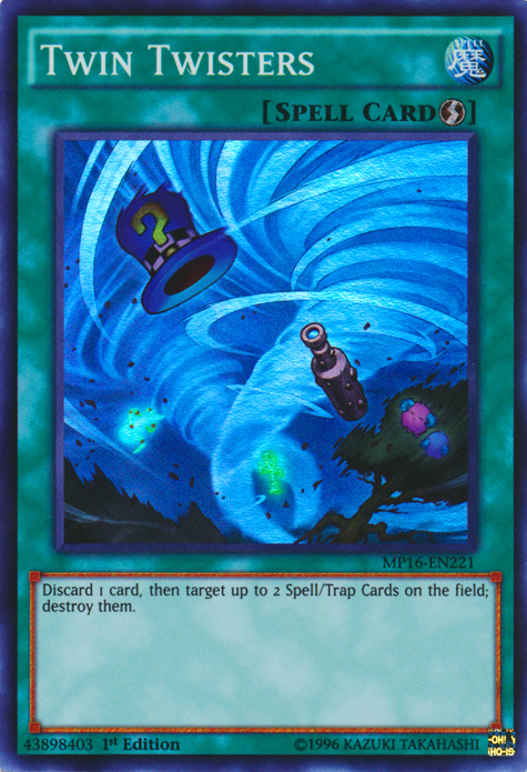 Twin Twisters [MP16-EN221] Super Rare | Total Play
