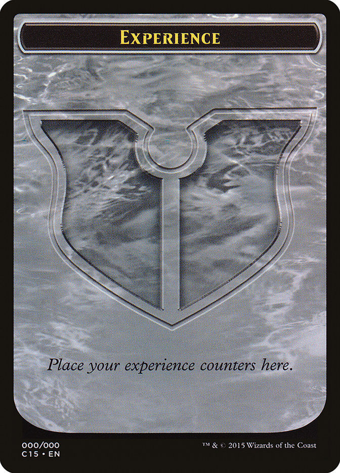 Experience // Experience Double-Sided Token [Commander 2015 Tokens] | Total Play