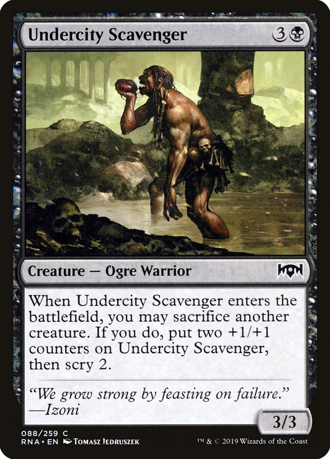 Undercity Scavenger [Ravnica Allegiance] | Total Play