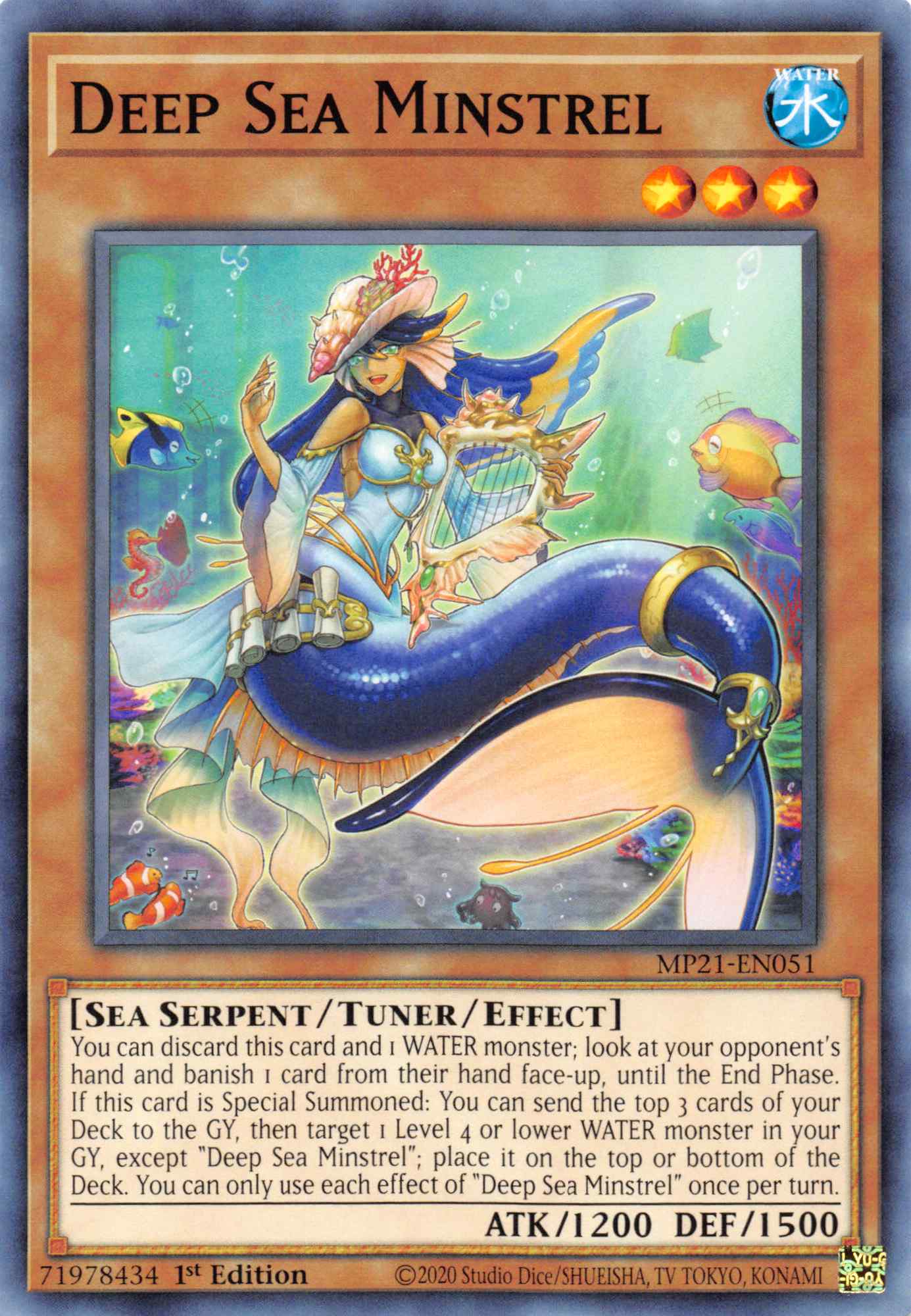 Deep Sea Minstrel [MP21-EN051] Common | Total Play