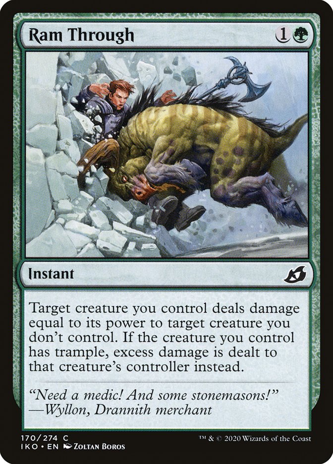 Ram Through [Ikoria: Lair of Behemoths] | Total Play