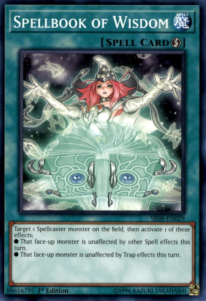Spellbook of Wisdom [SR08-EN029] Common | Total Play