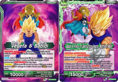 Vegeta & Babidi // Babidi & Prince of Destruction Vegeta, Mightiest Majin (BT11-062) [Vermilion Bloodline] | Total Play
