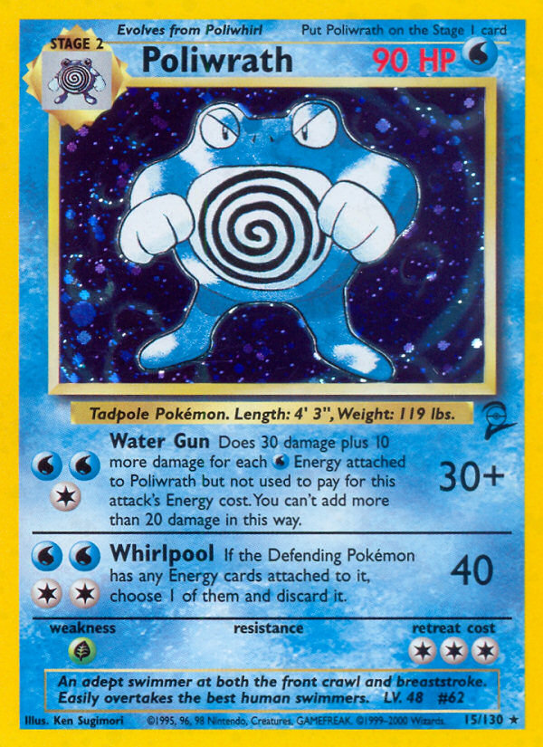 Poliwrath (15/130) [Base Set 2] | Total Play