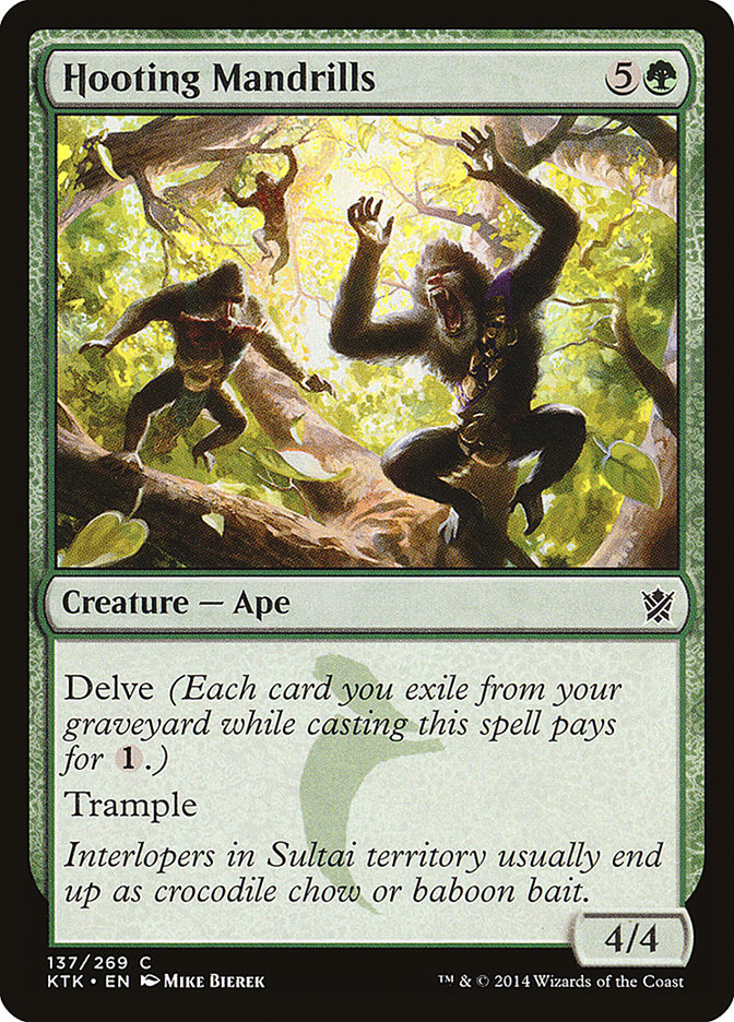Hooting Mandrills [Khans of Tarkir] | Total Play