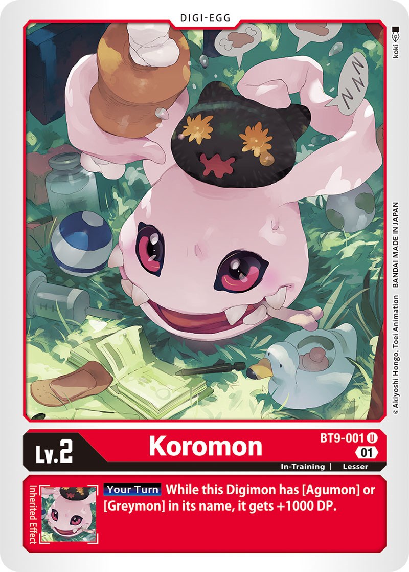 Koromon [BT9-001] [X Record] | Total Play