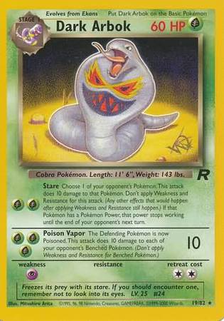 Dark Arbok (19/82) (W Stamped Promo) [Team Rocket Unlimited] | Total Play