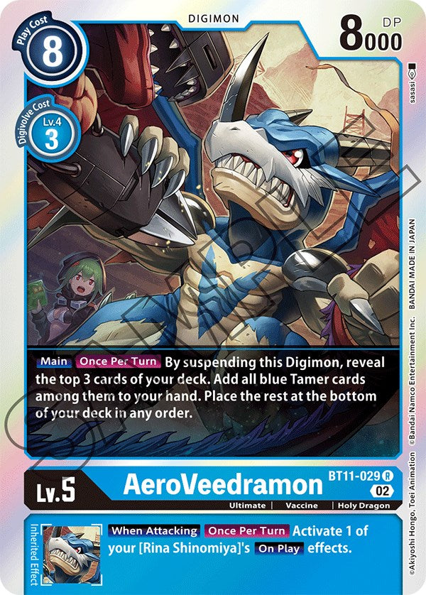 AeroVeedramon [BT11-029] [Dimensional Phase] | Total Play