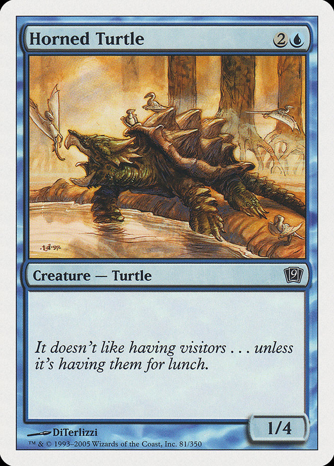 Horned Turtle [Ninth Edition] | Total Play