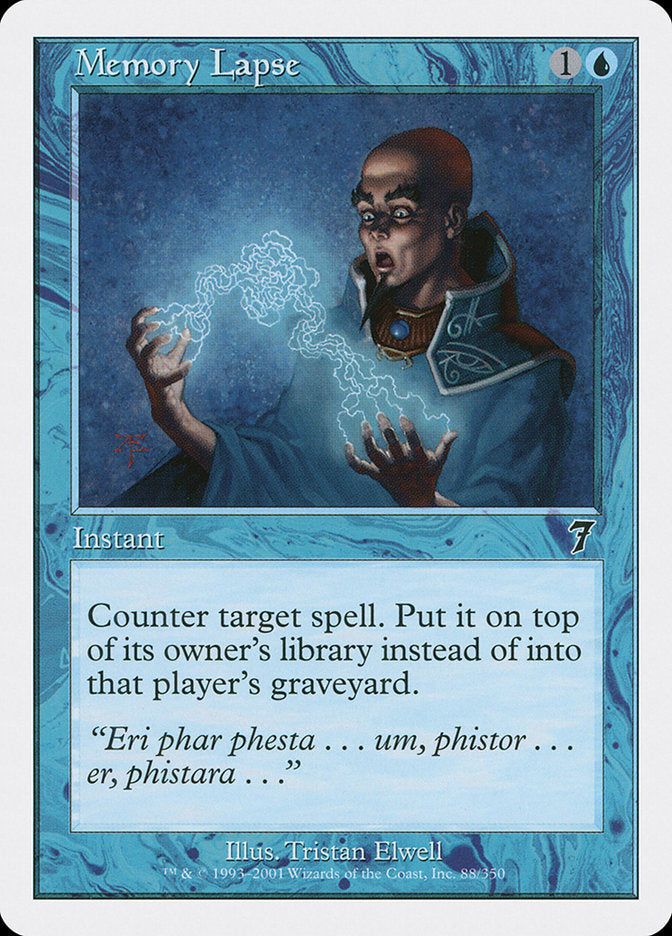 Memory Lapse [Seventh Edition] | Total Play