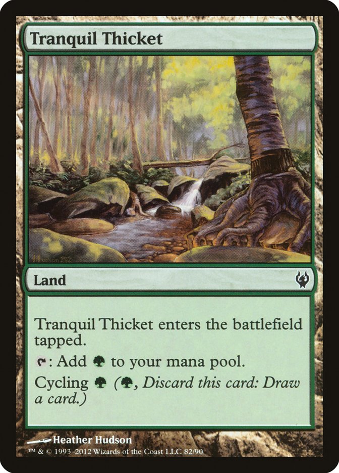 Tranquil Thicket [Duel Decks: Izzet vs. Golgari] | Total Play