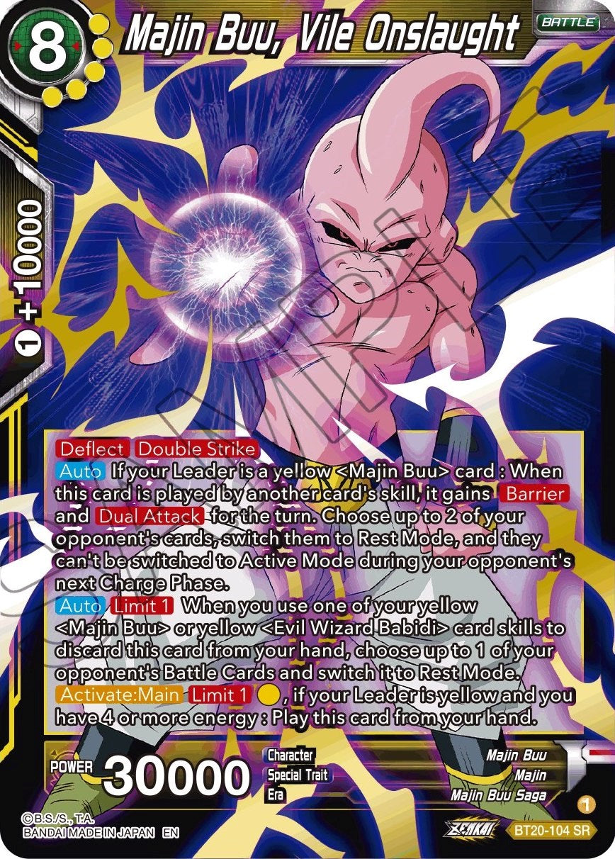 Majin Buu, Vile Onslaught (BT20-104) [Power Absorbed] | Total Play