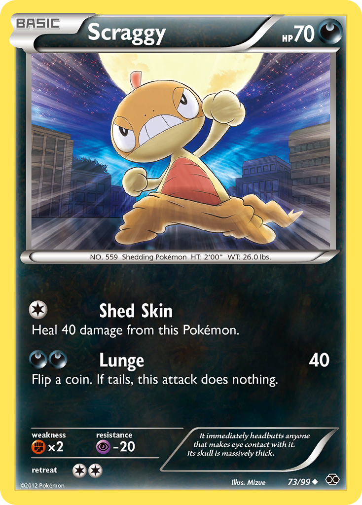 Scraggy (73/99) [Black & White: Next Destinies] | Total Play