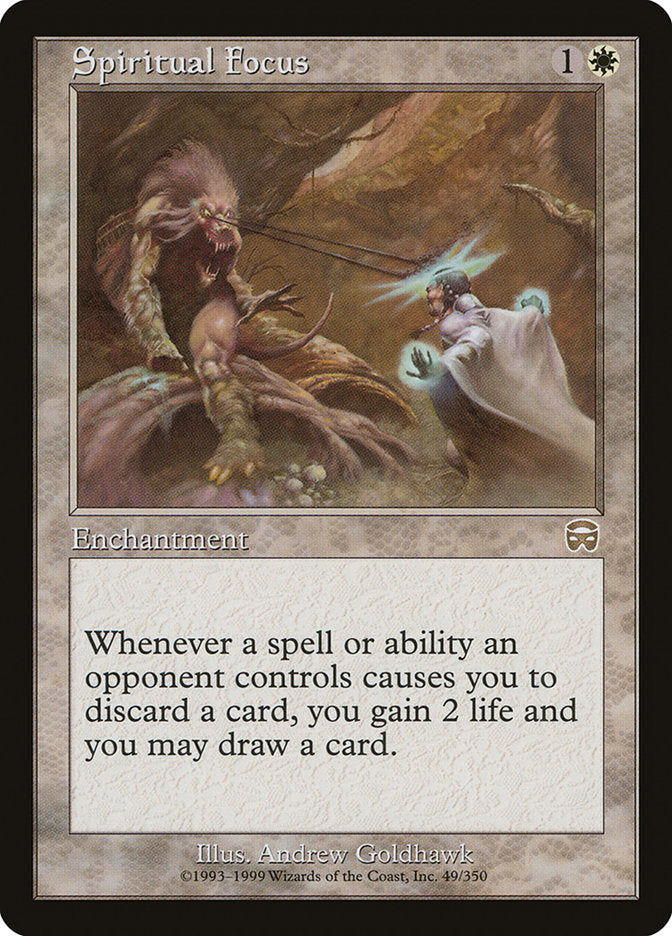 Spiritual Focus [Mercadian Masques] | Total Play