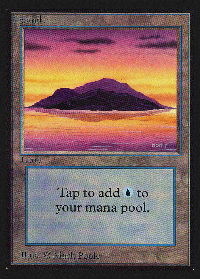 Island (Sunset / Signature on Right) [International Collectors' Edition] | Total Play
