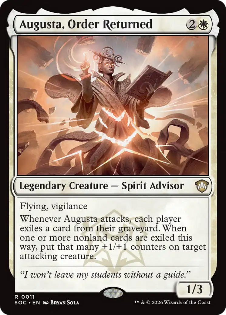 Augusta, Order Returned [Secrets of Strixhaven Commander] | Total Play