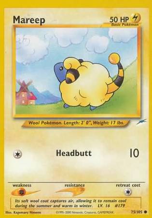 Mareep (75/105) [Neo Destiny Unlimited] | Total Play