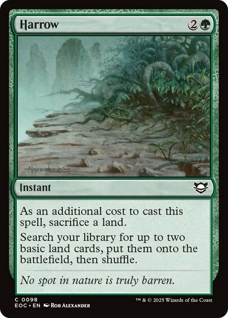 Harrow [Edge of Eternities Commander] | Total Play