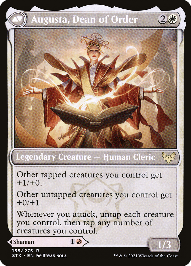 Plargg, Dean of Chaos // Augusta, Dean of Order [Secret Lair: From Cute to Brute] | Total Play