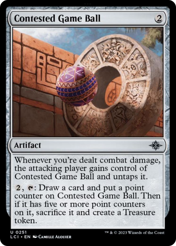 Contested Game Ball [The Lost Caverns of Ixalan] | Total Play