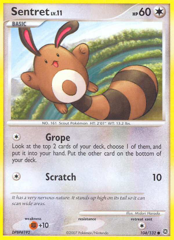 Sentret (104/132) [Diamond & Pearl: Secret Wonders] | Total Play