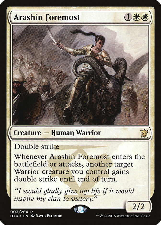 Arashin Foremost [Dragons of Tarkir] | Total Play