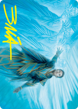 Echoing Equation Art Card (Gold-Stamped Signature) [Strixhaven: School of Mages Art Series] | Total Play