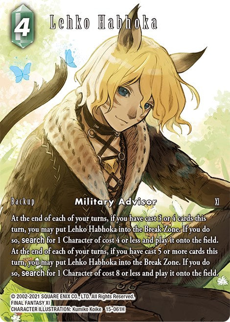 Lehko Habhoka (Full Art) [Crystal Dominion] | Total Play