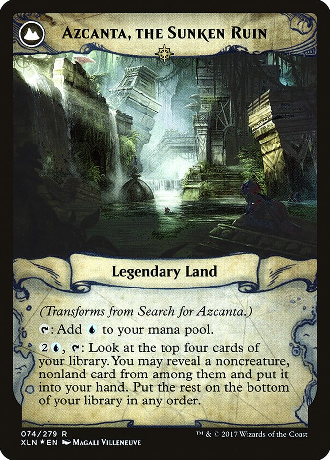 Search for Azcanta // Azcanta, the Sunken Ruin [Ixalan Prerelease Promos] | Total Play
