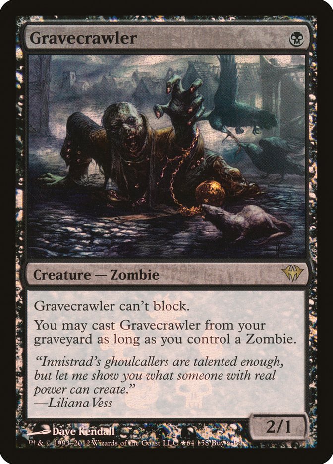 Gravecrawler (Buy-A-Box) [Dark Ascension Promos] | Total Play