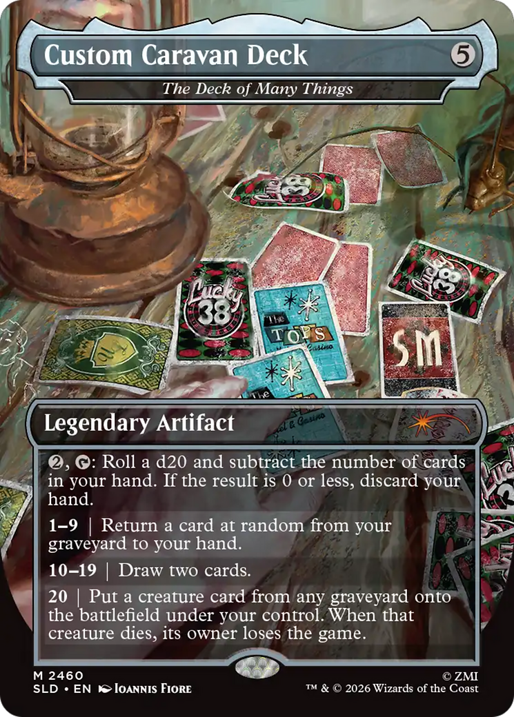 Custom Caravan Deck - The Deck of Many Things [Secret Lair Drop Series] | Total Play