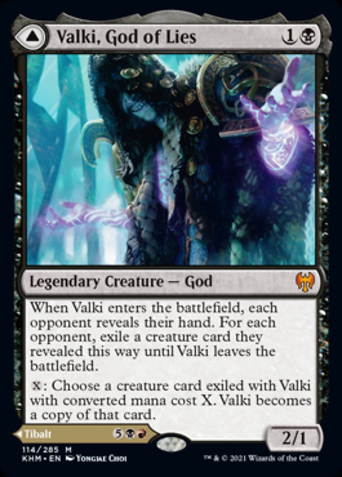Valki, God of Lies // Tibalt, Cosmic Impostor [Kaldheim] | Total Play