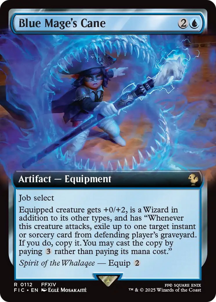 Blue Mage's Cane (Extended Art) [FINAL FANTASY Commander] | Total Play