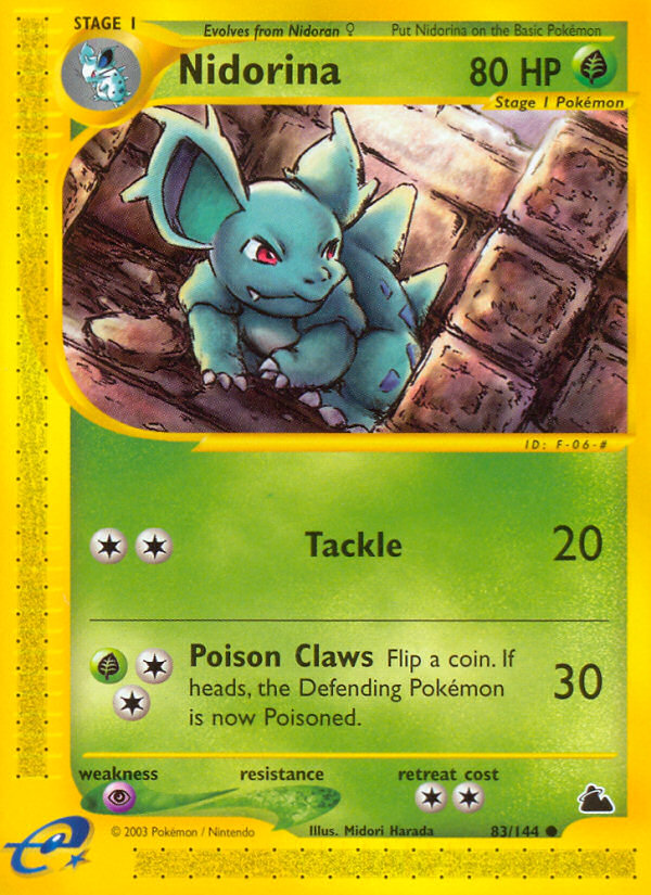 Nidorina (83/144) [Skyridge] | Total Play