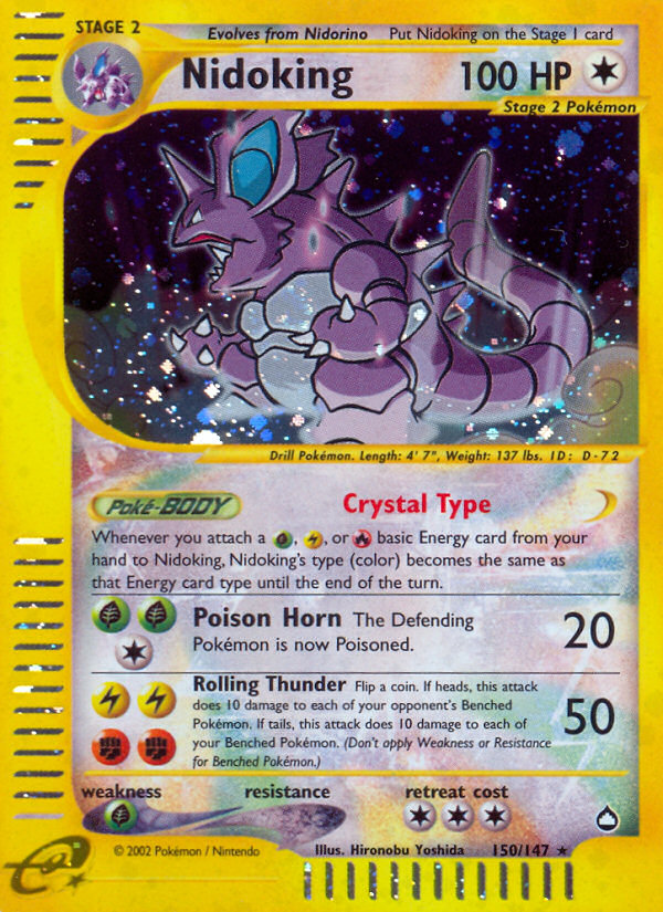 Nidoking (150/147) [Aquapolis] | Total Play