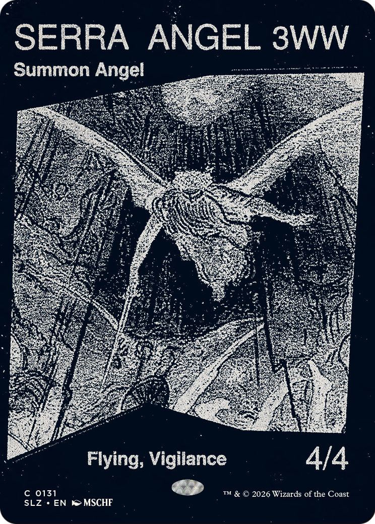 Serra Angel (0131) [Secret Lair x MSCHF: The Zeta Set] | Total Play