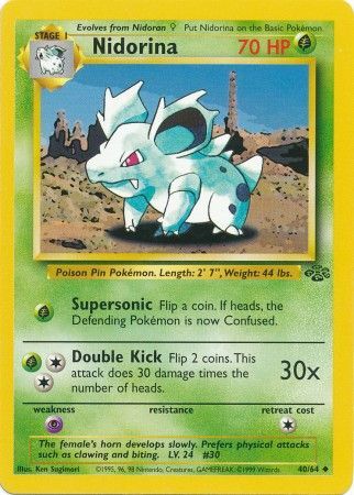 Nidorina (40/64) [Jungle Unlimited] | Total Play