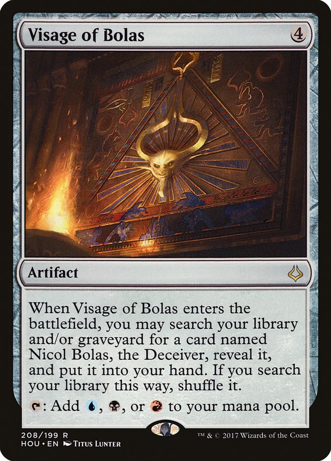Visage of Bolas [Hour of Devastation] | Total Play