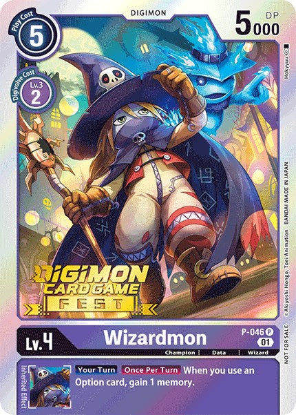 Wizardmon [P-046] (Digimon Card Game Fest 2022) [Promotional Cards] | Total Play