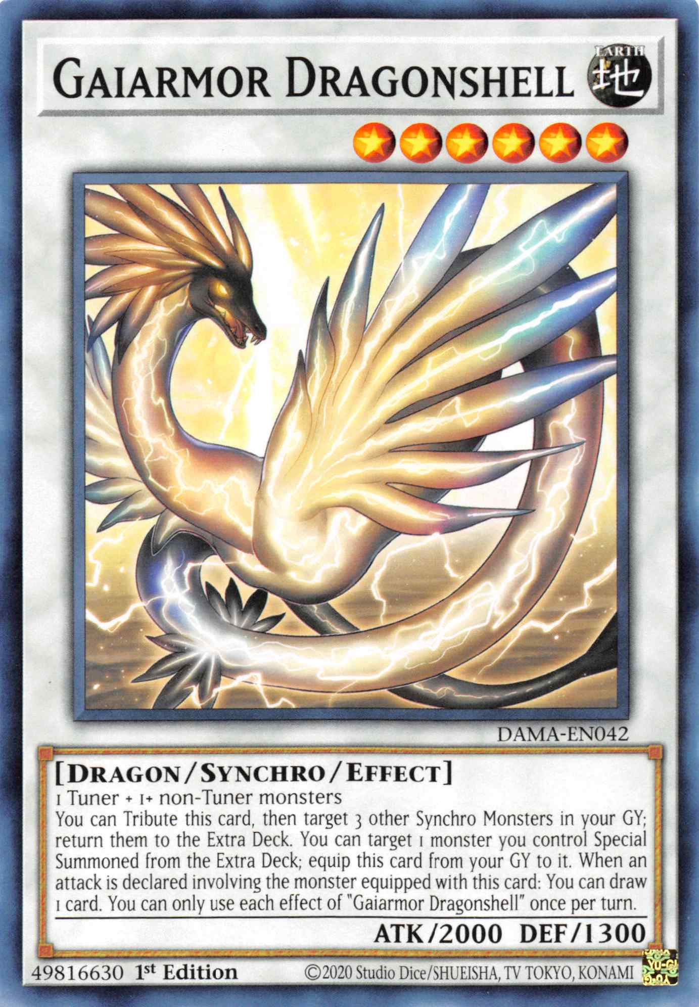 Gaiarmor Dragonshell [DAMA-EN042] Common | Total Play