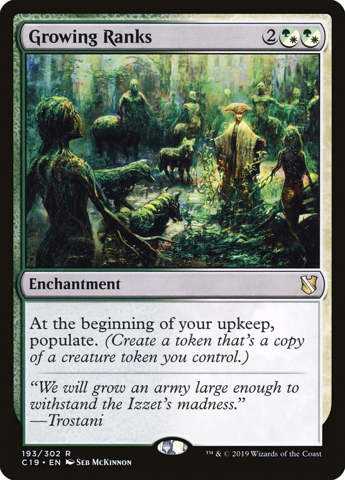 Growing Ranks [Commander 2019] | Total Play