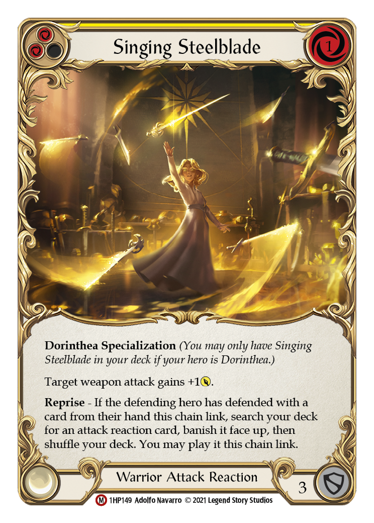 Singing Steelblade [1HP149] (History Pack 1) | Total Play